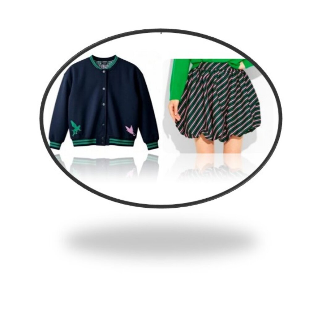 Wicked - Defy Gravity Bomber Jacket  & Skirt Set